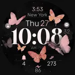 Butterfly Digital Watch Face icon