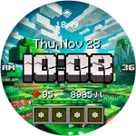 Blocks World game watch face icon