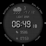 Digital watch face D25 icon