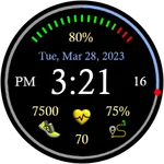 Iris4012 Digital Watch Face icon