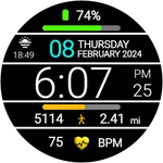 Iris509 Digital Watch Face icon