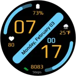 Sleek Modern Digital Watch icon
