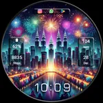 Key WF102 Fireworks Watch Face icon