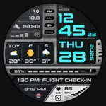 MD339 Digital watch face icon