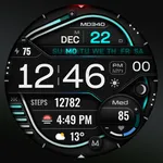 MD340 Digital watch face icon