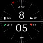Minimal Black Watch Face icon
