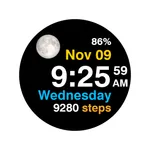 Moon Steps Watch Face icon