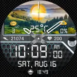 N-SPORT763 Weather Hybird Face icon