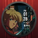 Neon Anime WatchFace: Sabrina icon