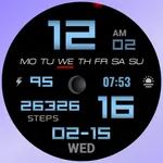 PW87 - Digital Square Watch icon