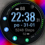 PWW42 - Sport Digi Watch Face icon