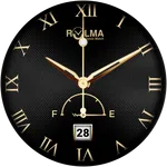 Rolma Black Elegance Watchface icon