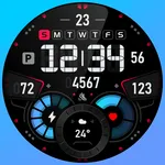 SH007 Watch Face, WearOS watch icon