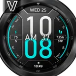 Big clock - digital watch face icon