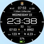 WFP 237 Digital watch face icon