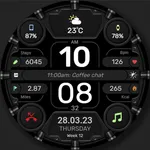 WFP 332 Futuristic watch face icon