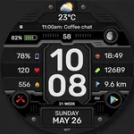 WFP 337 Digital watch face icon