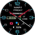 WIN Classic Black Watch Face icon