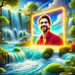 Waterfall Photo Frame App icon