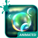 Splashing Bubble Keyboard icon