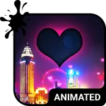 Night Love Animated Keyboard + icon