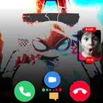 Spider Hero Man Fake Call icon