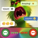 Fake Call - Scary Video Grinch icon