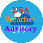 USA  Weather Forecast, Warning icon