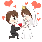 Wedding Stickers - WAStickerAp icon