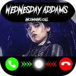 Wednesday Addams Fake Call icon