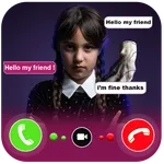 wednesday Addams Fake call V icon