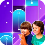 Dani y Evan Piano Game Tiles icon