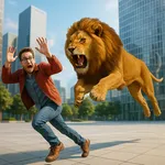 Lion Games Jungle Sim 3D icon
