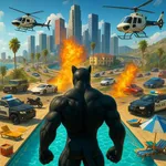 Wild Panther Hero City Fight icon