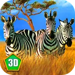 Zebra Family Simulator icon