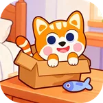Cat Rush Puzzle - Draw to Save icon
