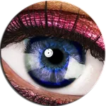 Eye scanner simulator icon