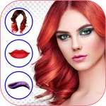 Woman Hairstyle Camera icon