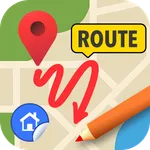 Draw on Map : Sketch Anything icon