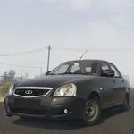 Lada Sedan russian Priora Race icon