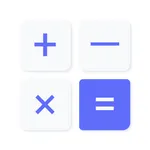 Minimalist calculator icon