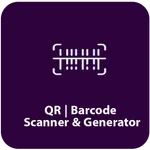 QR and Barcode Scanner and Gen icon