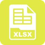 Xlsx Xls CSV File Viewer icon