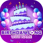 Birthday Song with Name icon