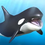 Orca  and marine mammals icon