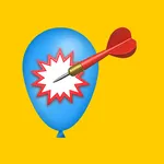Pop the balloons icon