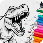 Dino Coloring World icon