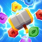 Jewels Thunder Cat Match 3: Lo icon
