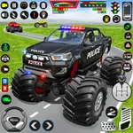 Police Monster Truck Car Games icon