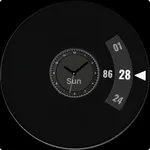BLACK CALM Watch Face icon